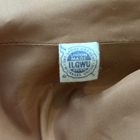 Lynn Stewart for Ghia vintage camel Jacket size 8 - Picture 6 of 7